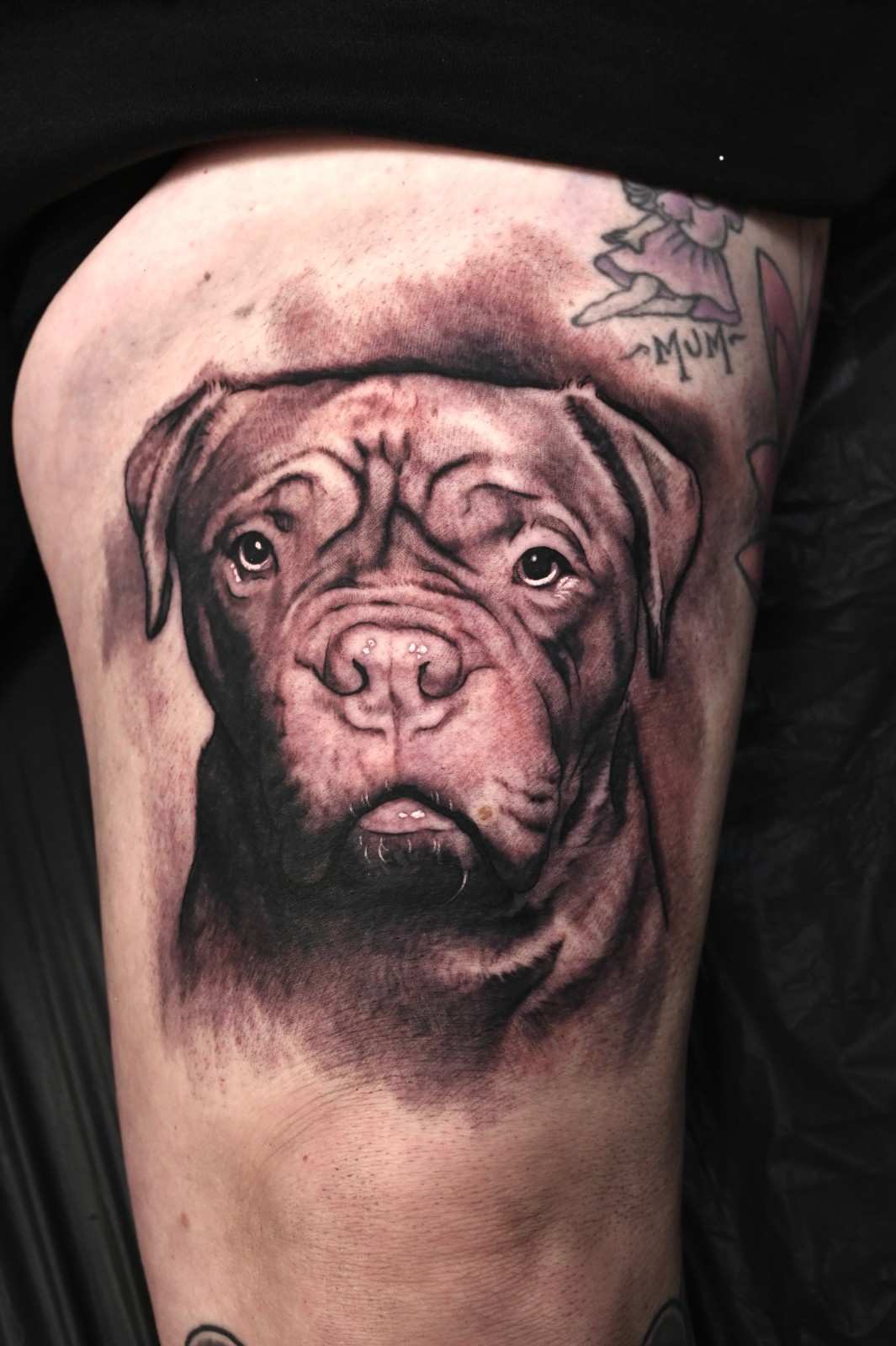 Color tattoos Glasgow realism style