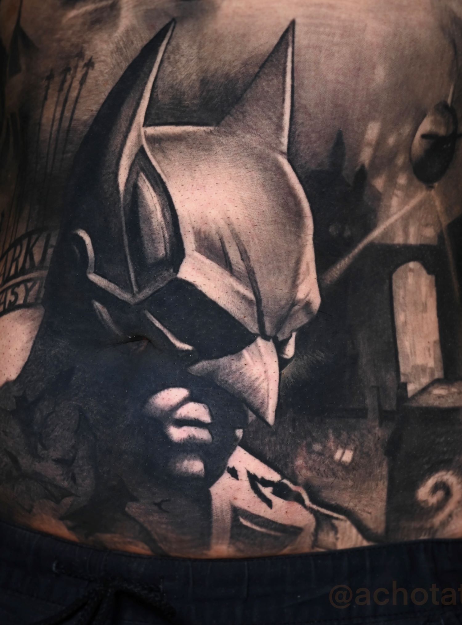 Best black & white realism tattoo Glasgow