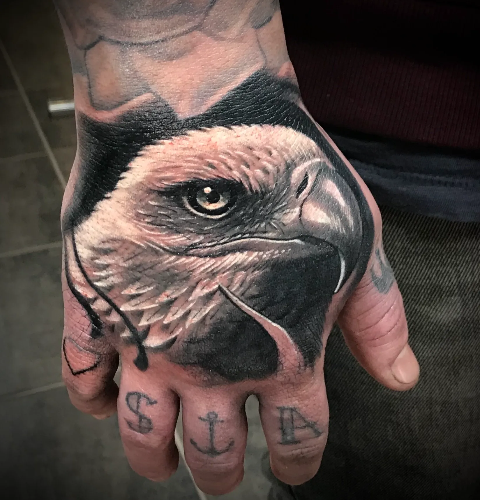 Realistic portrait tattoo Glasgow West En