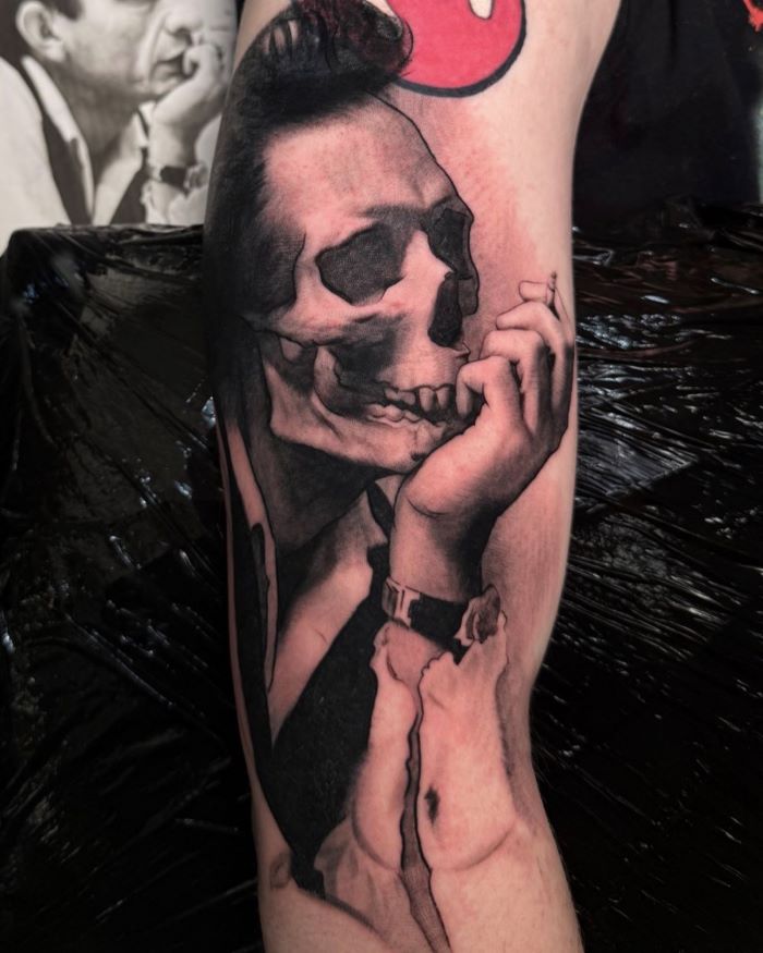 Award-winning artist for portrait tattoos Glasgowle