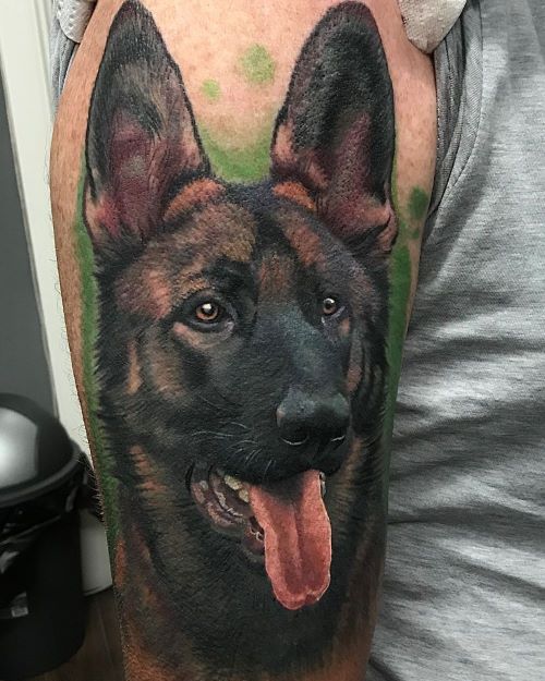 Best color realism tattoo Glasgow