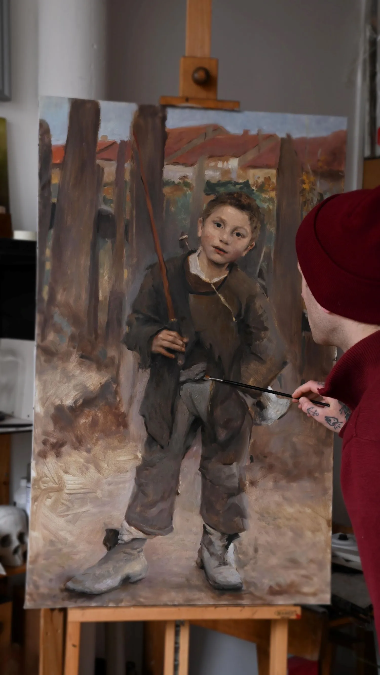 Best portrait tattoo artist Glasgow creating realism designs