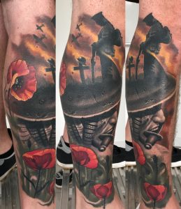 Color realism tattoo artist